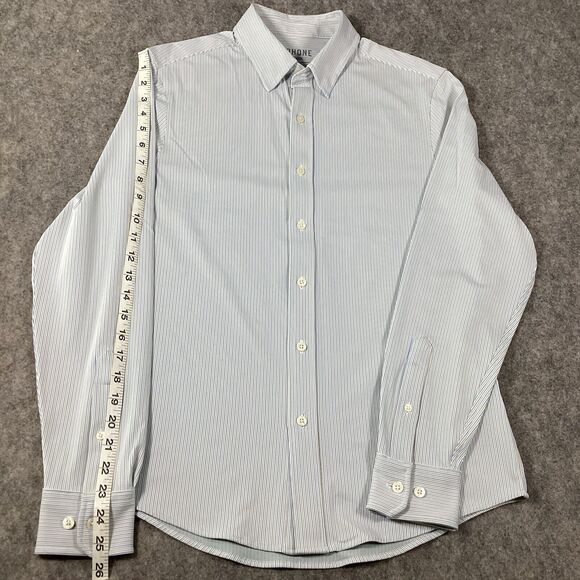 RHONE Commuter Stretch Button Lightweight Shirt Long Sleeve Men’s Size S/P Slim - Picture 12 of 16